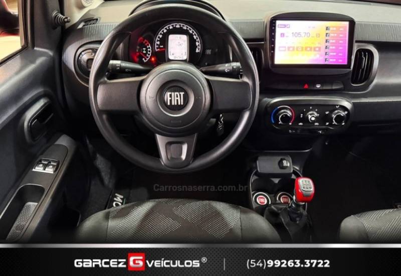 FIAT - MOBI - 2020/2021 - Vermelha - R$ 52.900,00