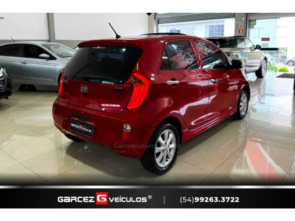 KIA MOTORS - PICANTO - 2012/2013 - Vermelha - R$ 46.900,00