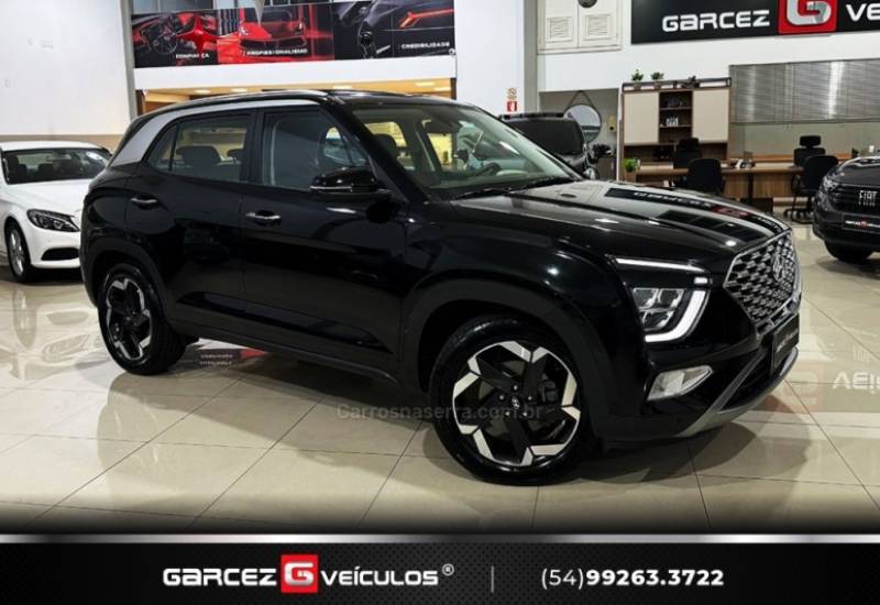 HYUNDAI - CRETA - 2021/2022 - Preta - R$ 136.000,00