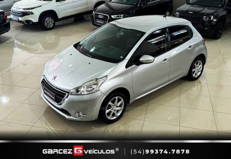 PEUGEOT - 208 - 2015/2016 - Prata - R$ 45.900,00