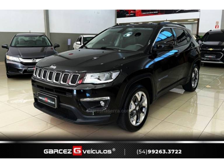 JEEP - COMPASS - 2018/2019 - Preta - R$ 99.900,00