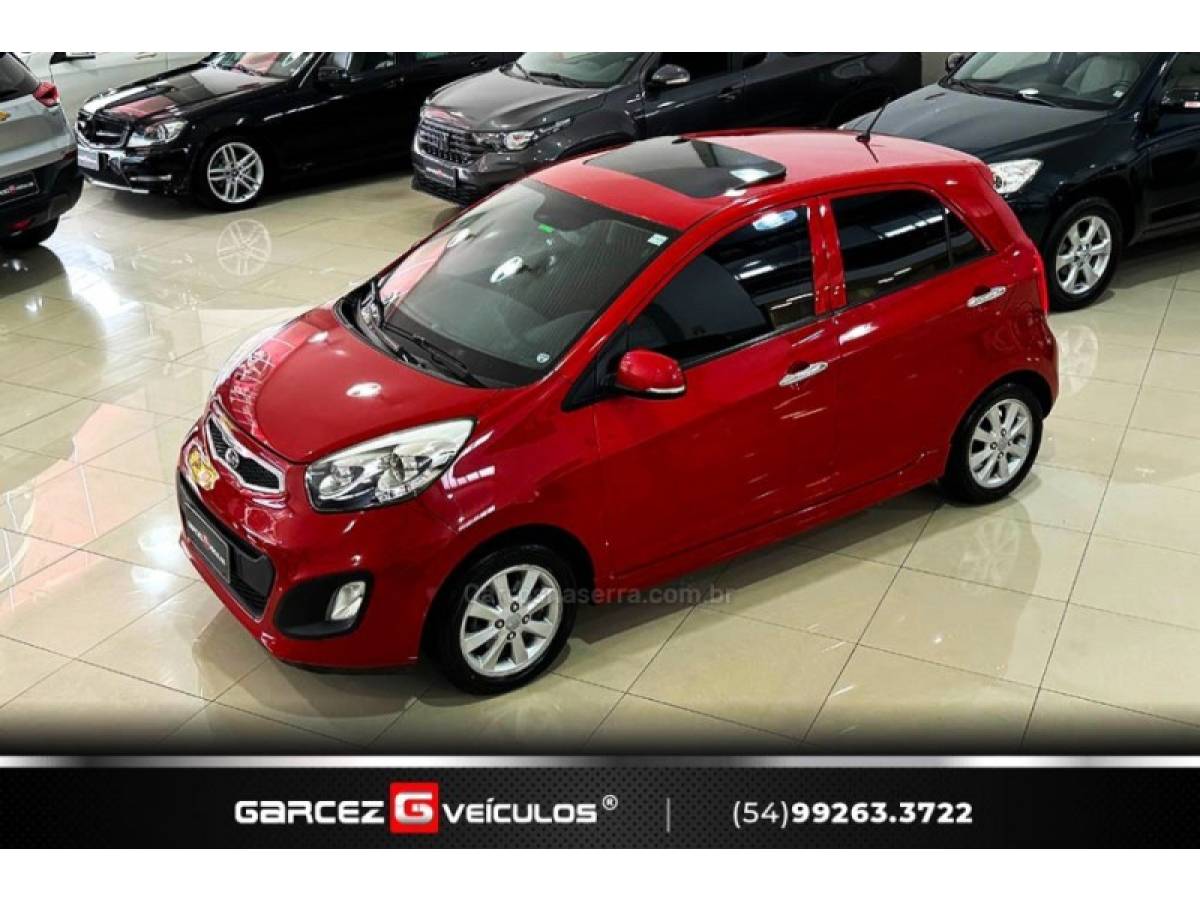 KIA MOTORS - PICANTO - 2012/2013 - Vermelha - R$ 46.900,00