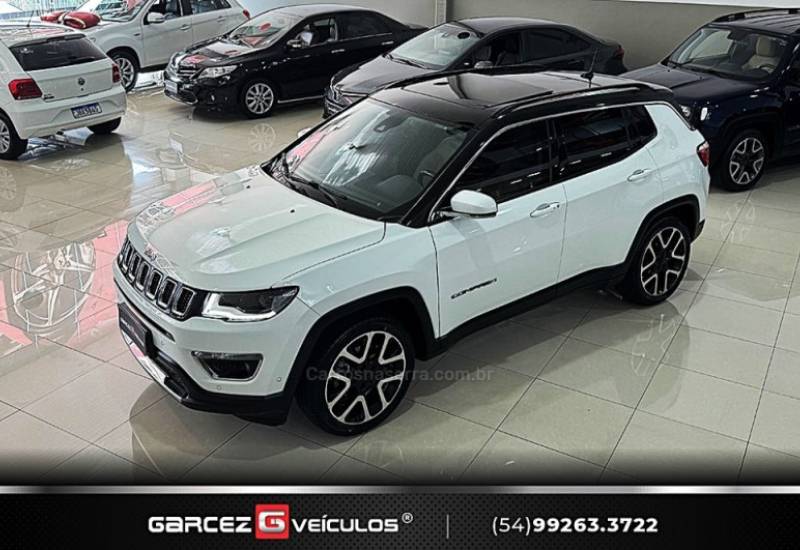 JEEP - COMPASS - 2017/2018 - Branca - R$ 106.000,00
