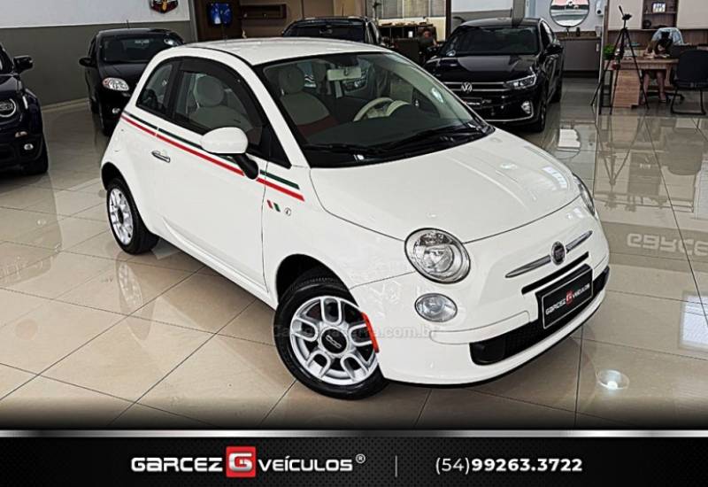 FIAT - 500 - 2012/2013 - Branca - R$ 48.900,00