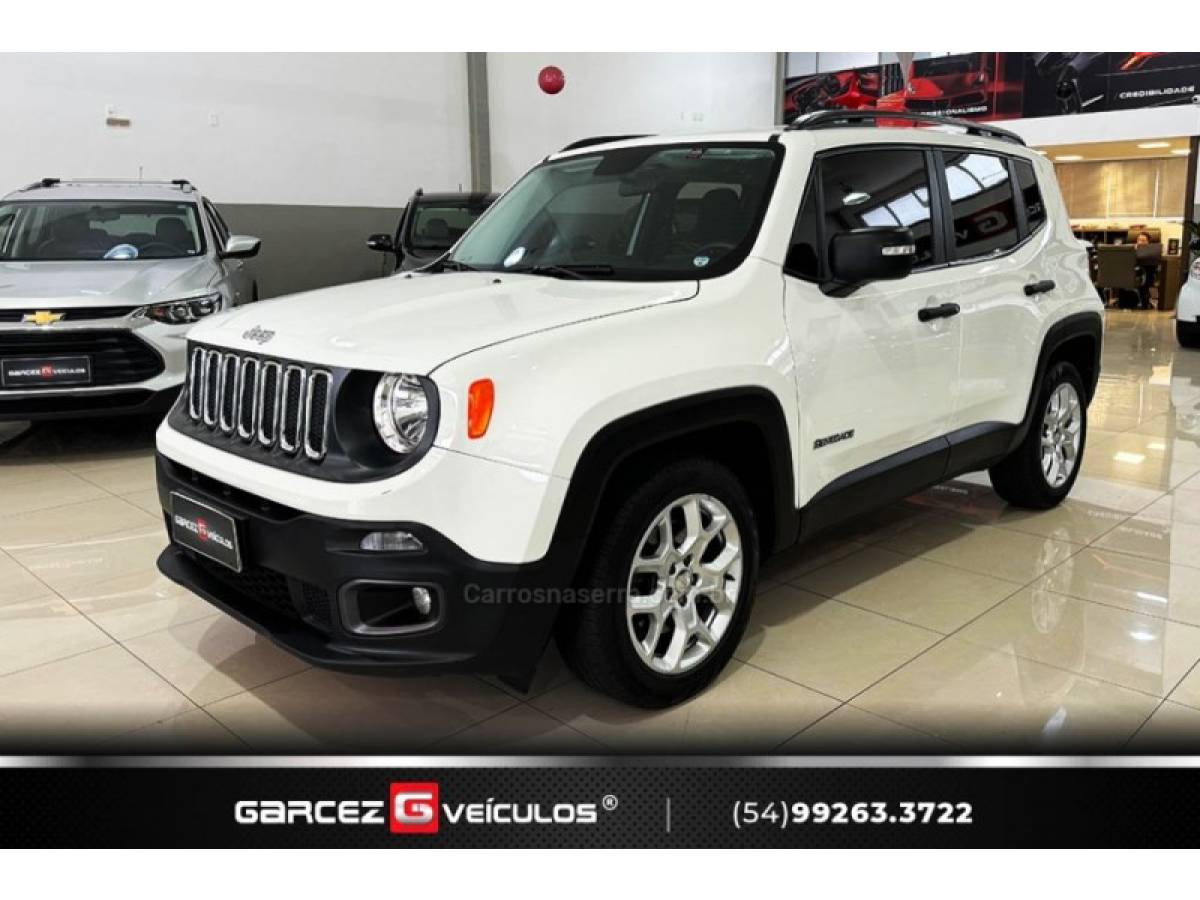 JEEP - RENEGADE - 2018/2018 - Branca - R$ 75.900,00