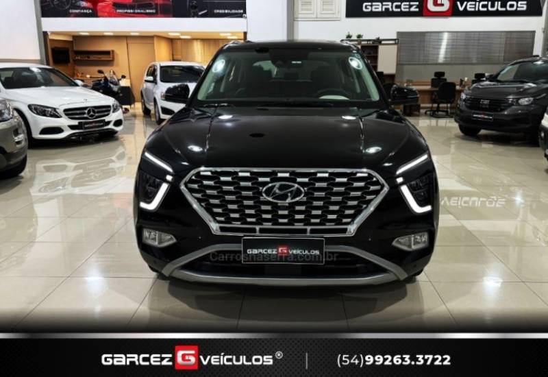 HYUNDAI - CRETA - 2021/2022 - Preta - R$ 136.000,00
