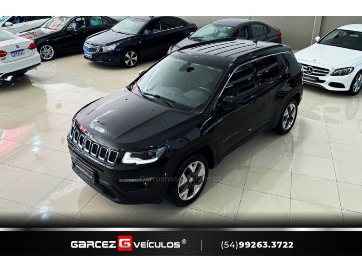 JEEP - COMPASS - 2018/2019 - Preta - R$ 99.900,00