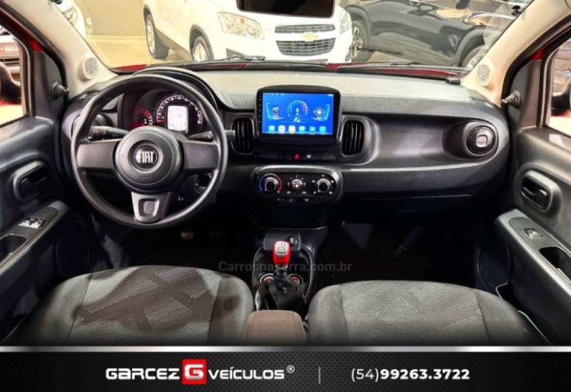 FIAT - MOBI - 2020/2021 - Vermelha - R$ 52.000,00
