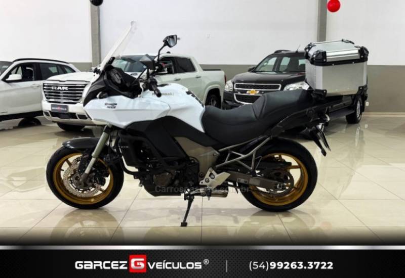 KAWASAKI - VERSYS 1000 - 2012/2013 - Branca - R$ 43.900,00