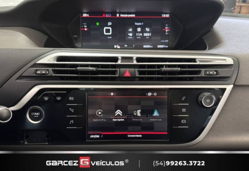 CITROËN - C4 PICASSO - 2018/2019 - Prata - R$ 93.900,00