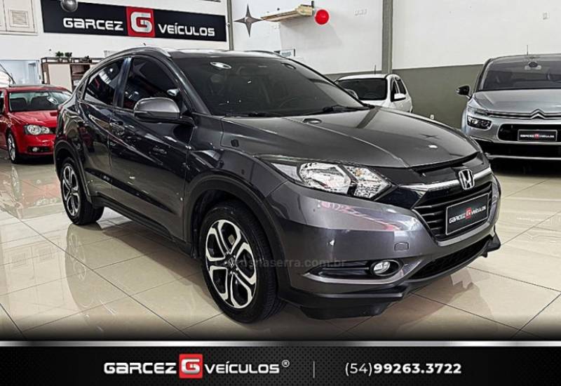 HONDA - HR-V - 2015/2016 - Cinza - R$ 85.900,00