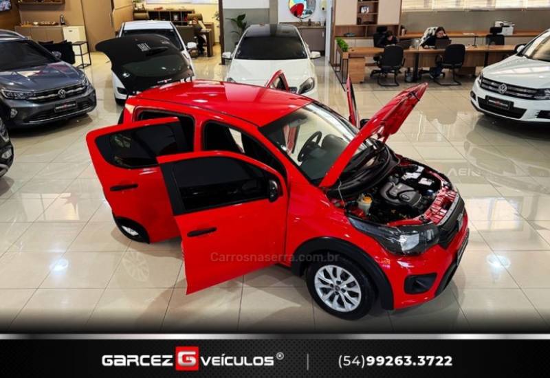 FIAT - MOBI - 2020/2021 - Vermelha - R$ 52.000,00