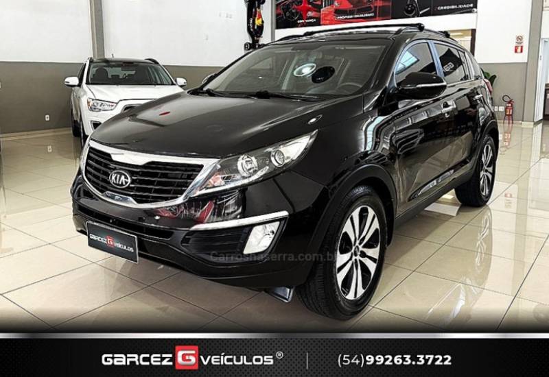 KIA MOTORS - SPORTAGE - 2012/2013 - Preta - R$ 75.000,00