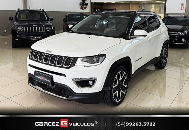 JEEP - COMPASS - 2017/2018 - Branca - R$ 106.000,00