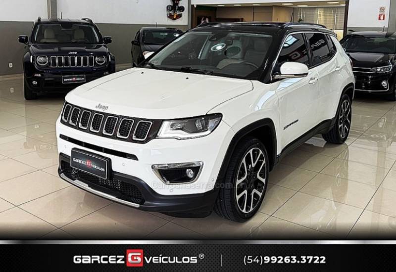 JEEP - COMPASS - 2017/2018 - Branca - R$ 106.000,00