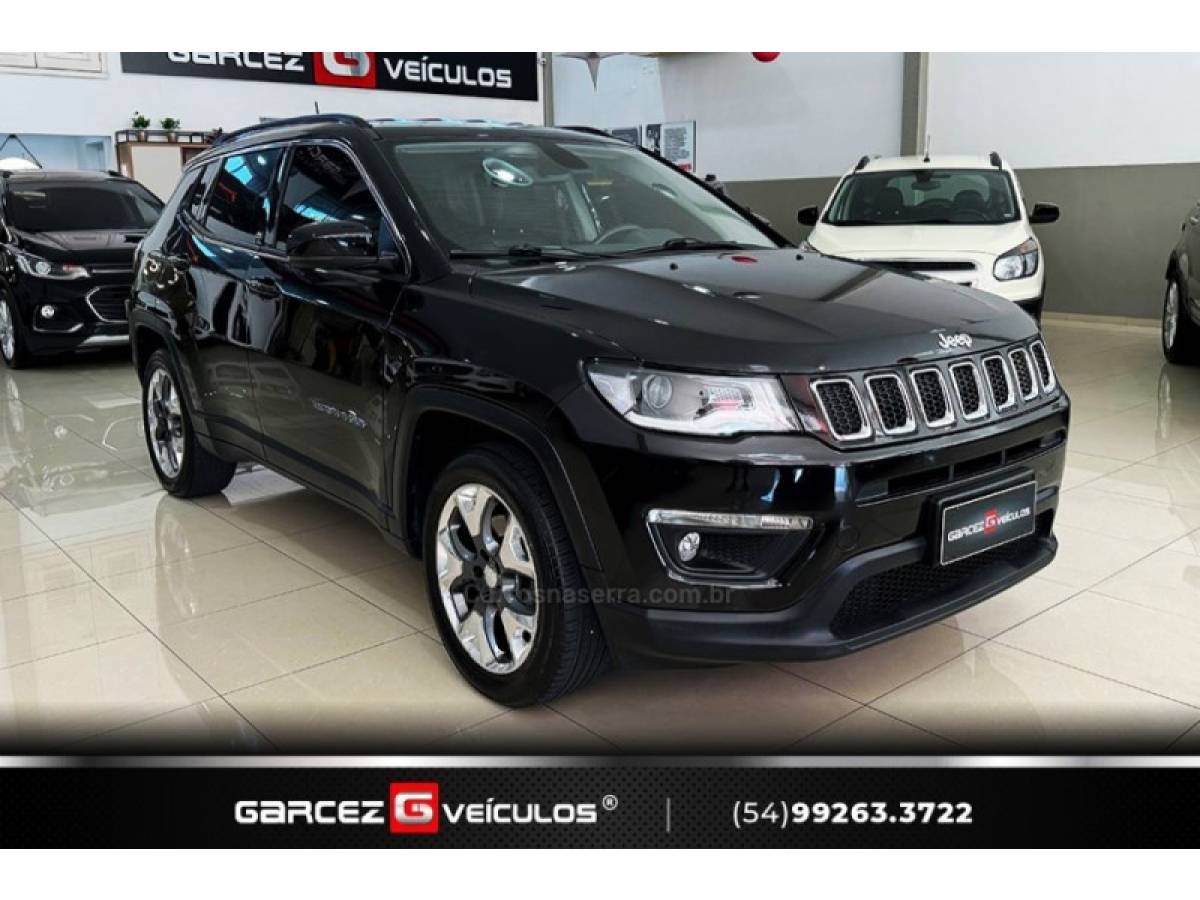 JEEP - COMPASS - 2018/2019 - Preta - R$ 99.900,00