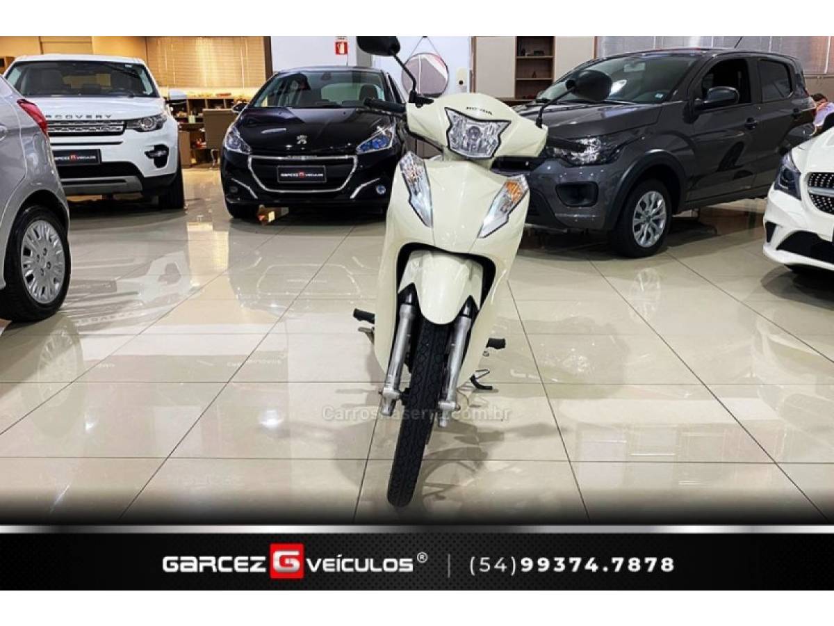 HONDA - BIZ 125 - 2020/2021 - Branca - R$ 15.900,00