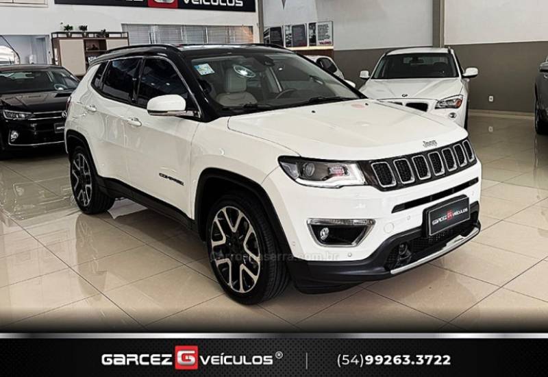 JEEP - COMPASS - 2017/2018 - Branca - R$ 106.000,00