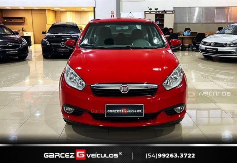 FIAT - GRAND SIENA - 2014/2014 - Vermelha - R$ 42.000,00