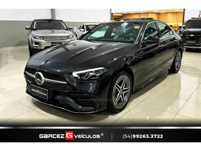 MERCEDES-BENZ - C 200 - 2022/2022 - Cinza - R$ 299.900,00