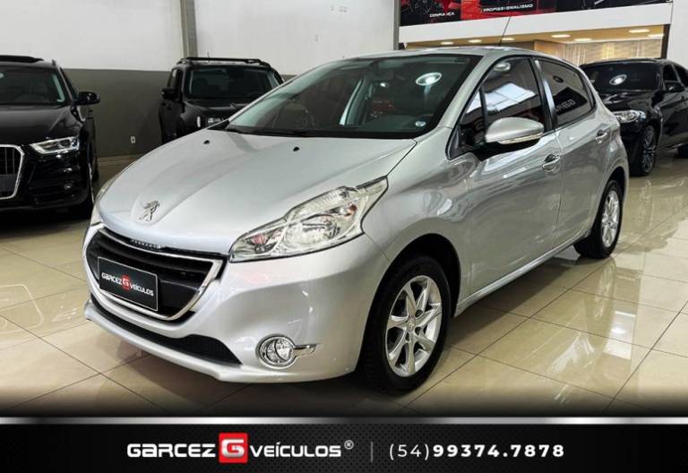 PEUGEOT - 208 - 2015/2016 - Prata - R$ 45.900,00