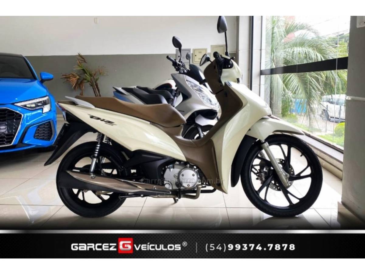 HONDA - BIZ 125 - 2020/2021 - Branca - R$ 15.900,00