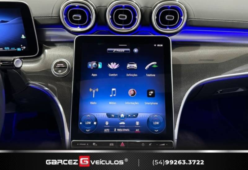 MERCEDES-BENZ - C 200 - 2022/2022 - Cinza - R$ 279.900,00