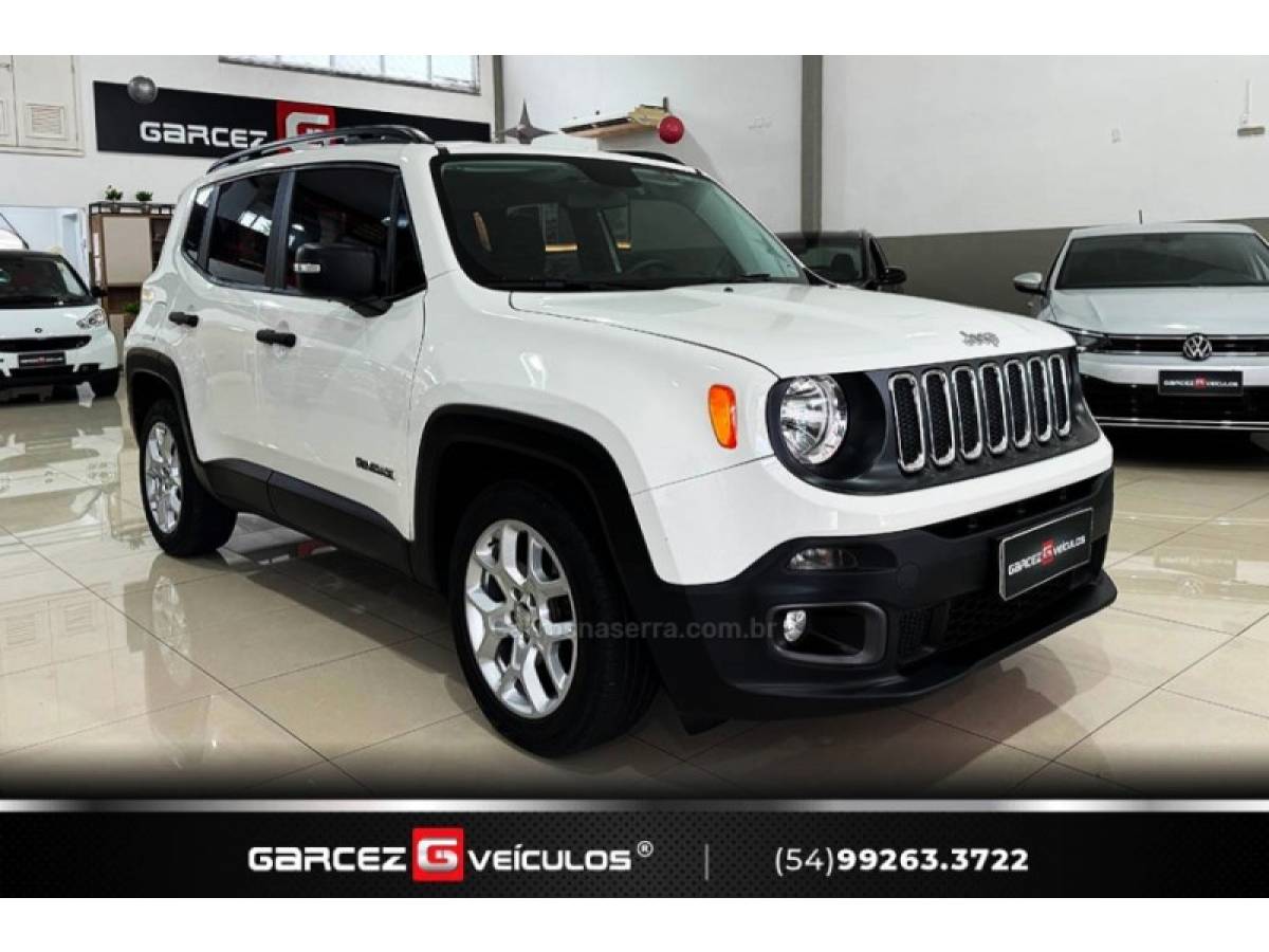 JEEP - RENEGADE - 2018/2018 - Branca - R$ 75.900,00