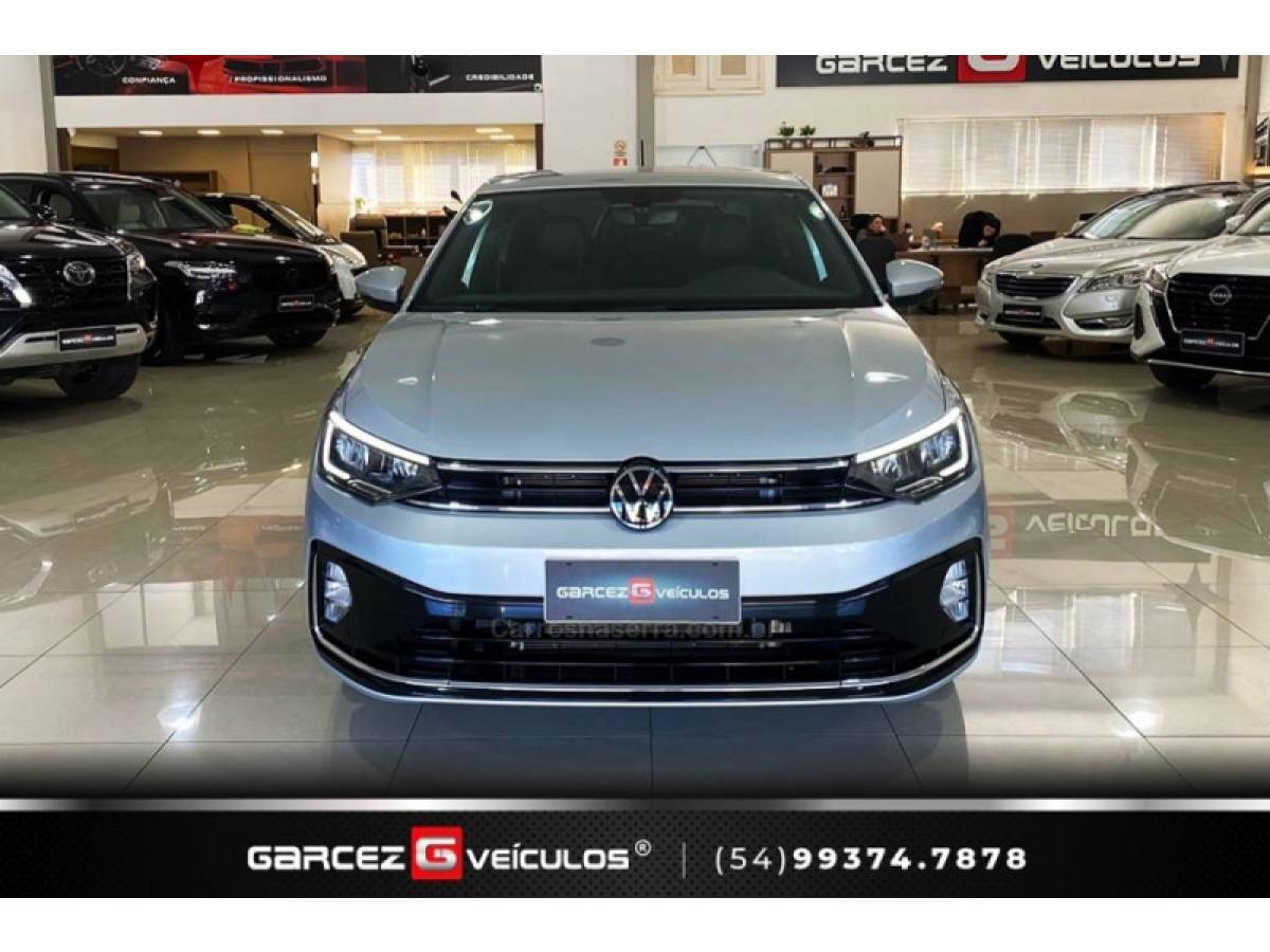 VOLKSWAGEN - VIRTUS - 2023/2024 - Prata - R$ 125.000,00