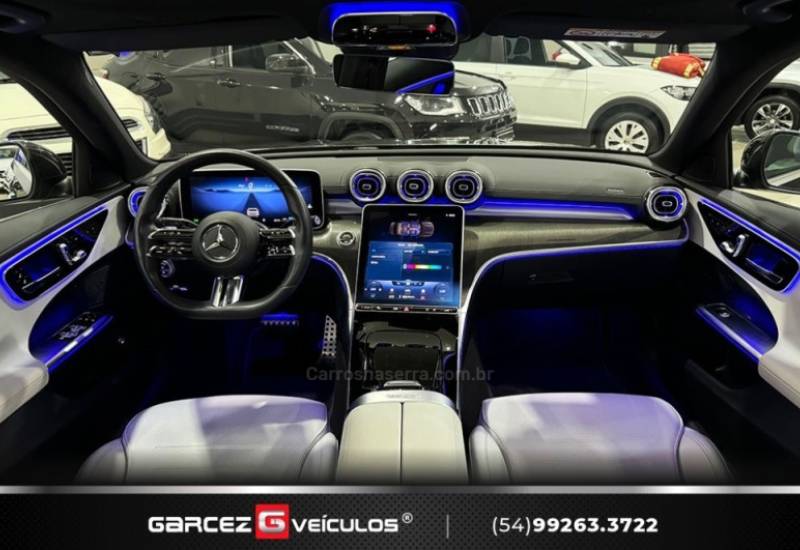 MERCEDES-BENZ - C 200 - 2022/2022 - Cinza - R$ 279.900,00
