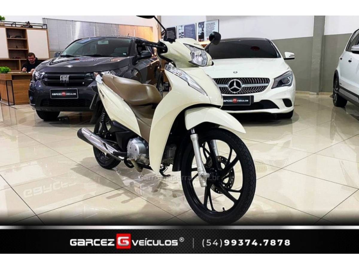 HONDA - BIZ 125 - 2020/2021 - Branca - R$ 15.900,00