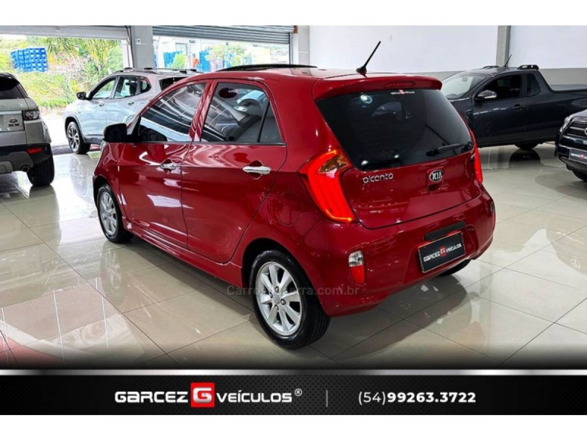 KIA MOTORS - PICANTO - 2012/2013 - Vermelha - R$ 46.900,00