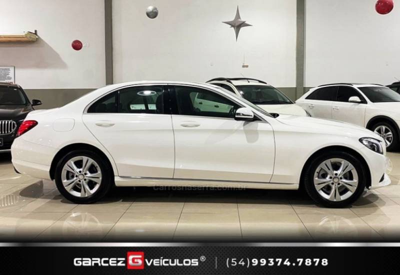 MERCEDES-BENZ - C 180 - 2015/2016 - Branca - R$ 115.000,00
