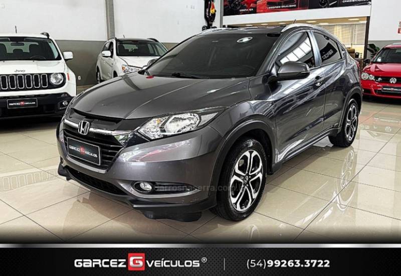 HONDA - HR-V - 2015/2016 - Cinza - R$ 85.900,00