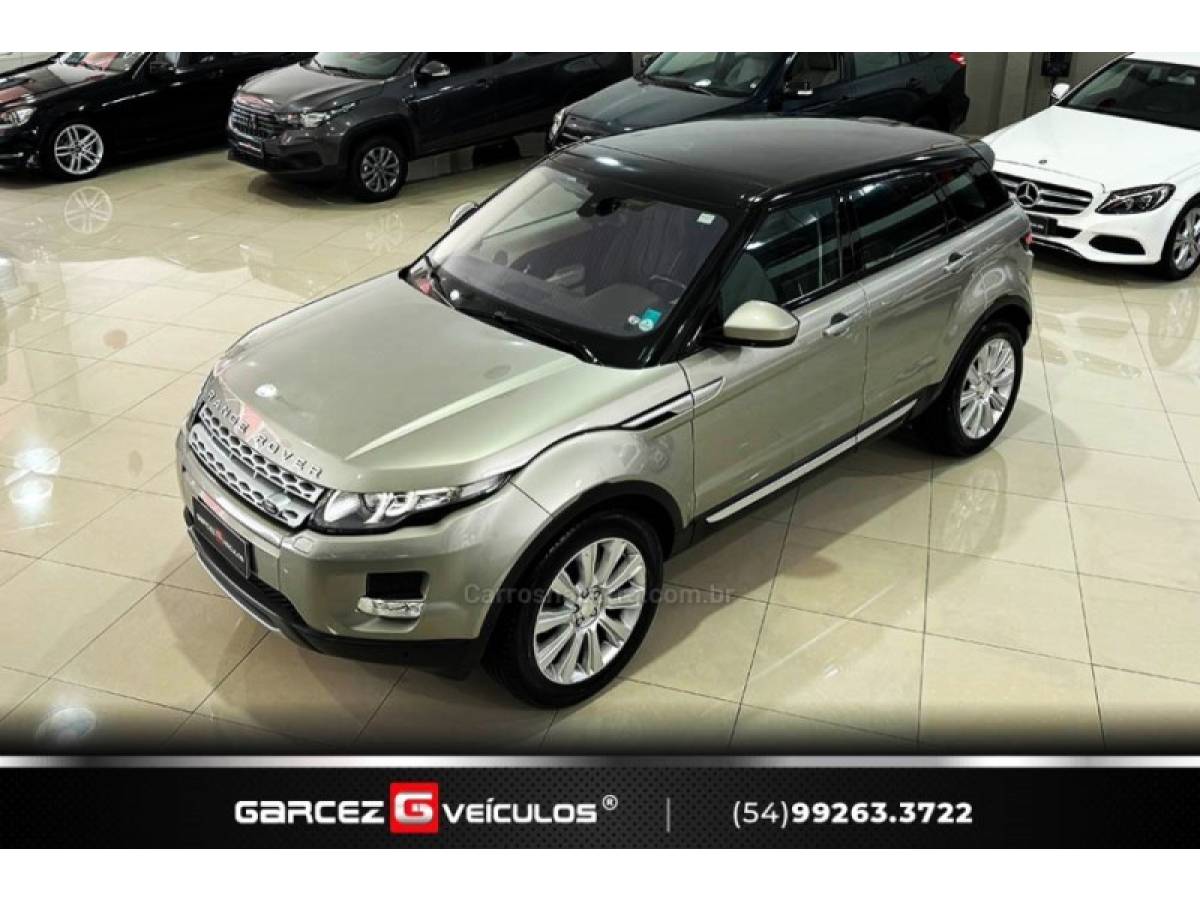 LAND ROVER - RANGE ROVER EVOQUE - 2014/2014 - Prata - R$ 105.000,00