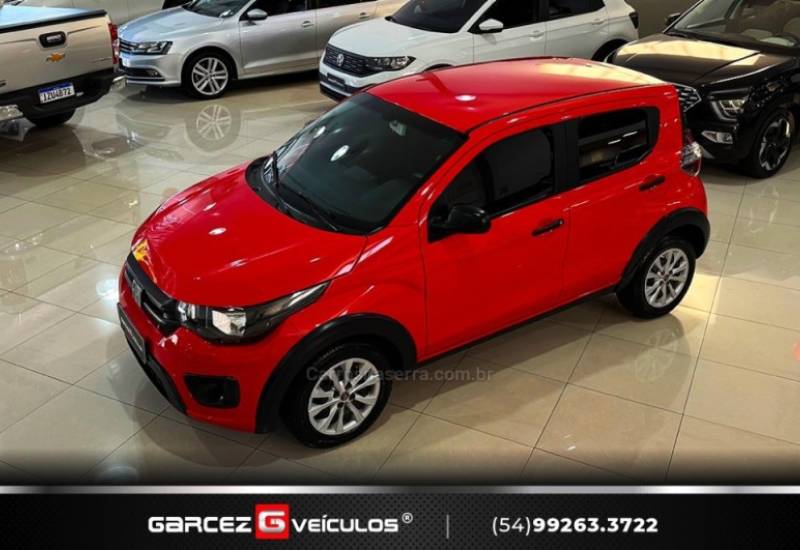 FIAT - MOBI - 2020/2021 - Vermelha - R$ 52.000,00