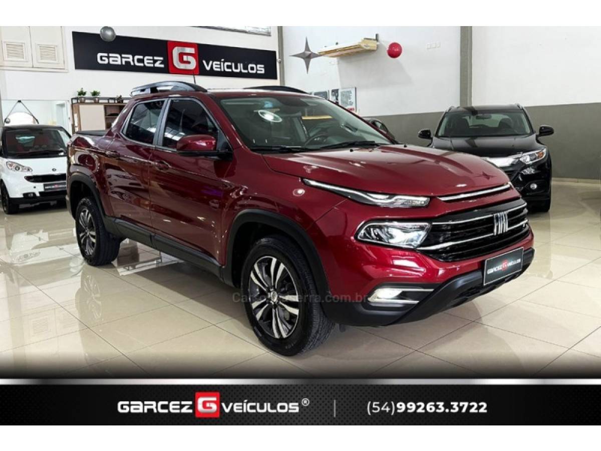 FIAT - TORO - 2021/2022 - Vermelha - R$ 114.900,00