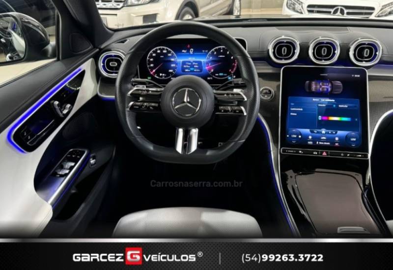 MERCEDES-BENZ - C 200 - 2022/2022 - Cinza - R$ 279.900,00