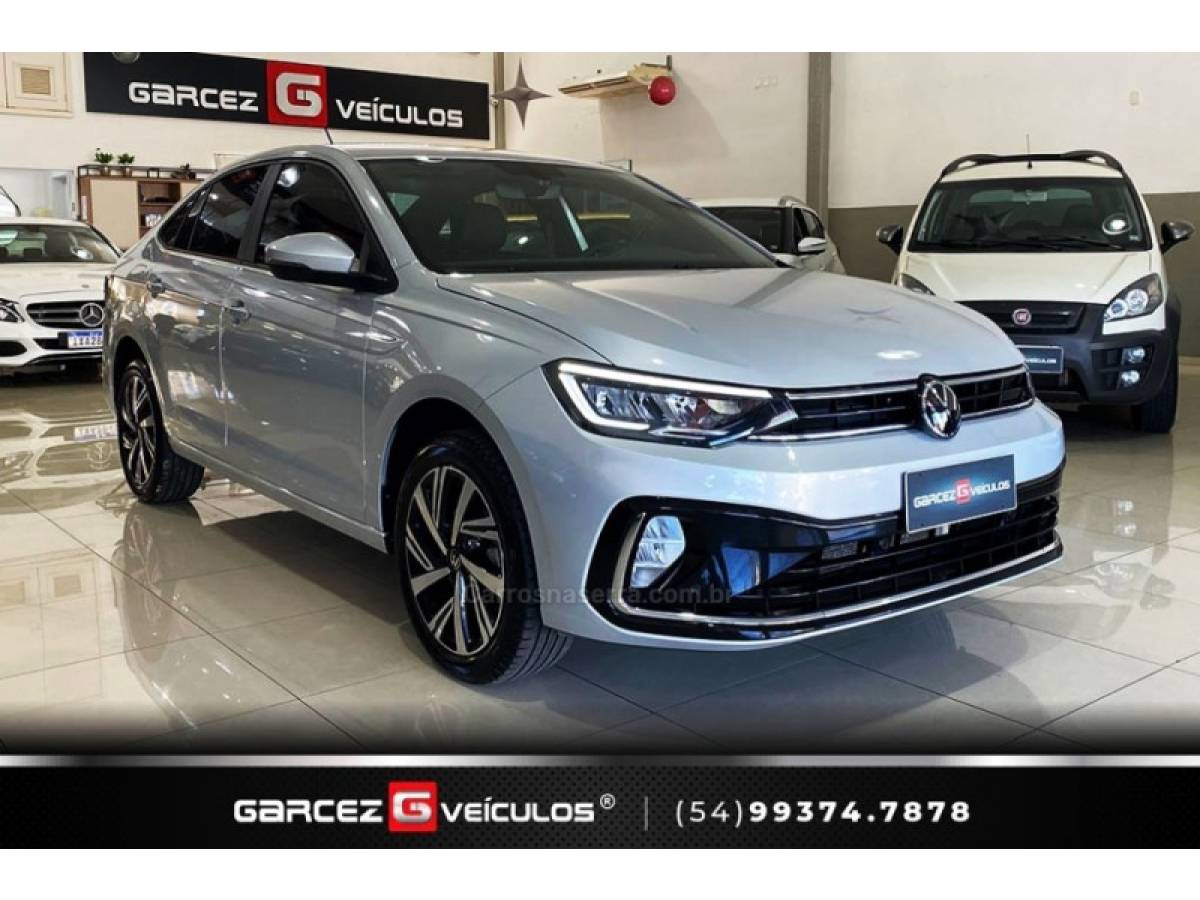 VOLKSWAGEN - VIRTUS - 2023/2024 - Prata - R$ 125.000,00