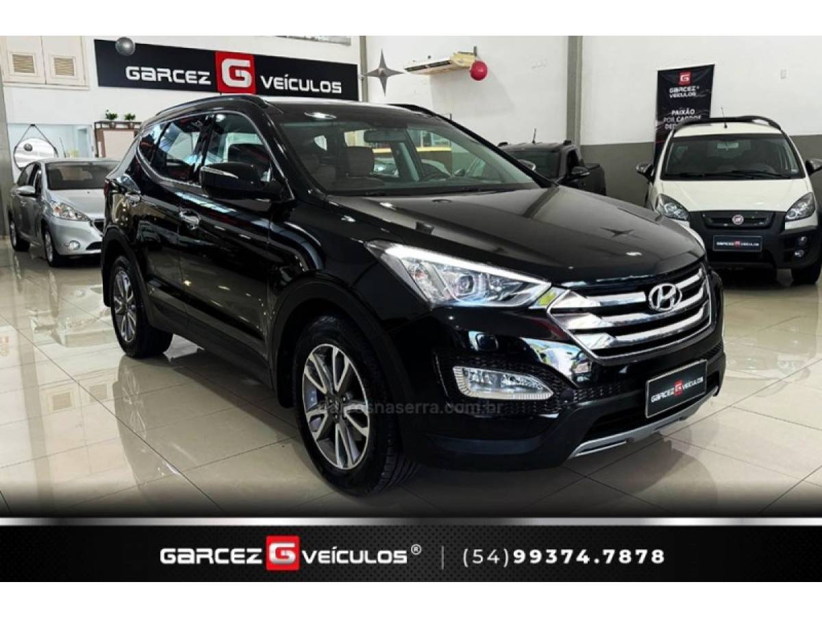 HYUNDAI - SANTA FÉ - 2013/2014 - Preta - R$ 93.000,00