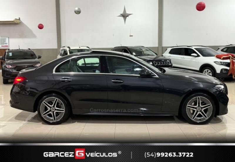 MERCEDES-BENZ - C 200 - 2022/2022 - Cinza - R$ 279.900,00