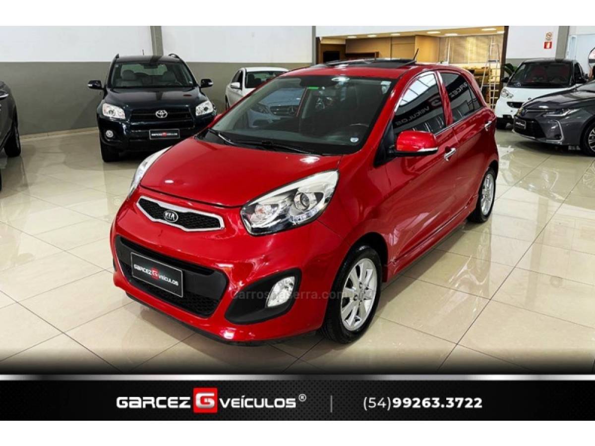 KIA MOTORS - PICANTO - 2012/2013 - Vermelha - R$ 46.900,00