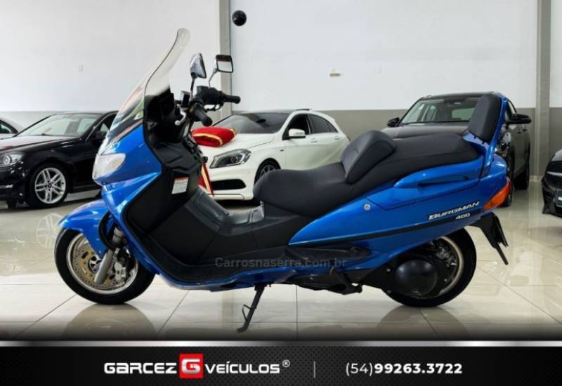 SUZUKI - BURGMAN - 2001/2001 - Azul - R$ 16.000,00