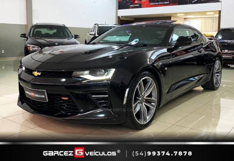 CHEVROLET - CAMARO - 2018/2019 - Preta - R$ 369.900,00