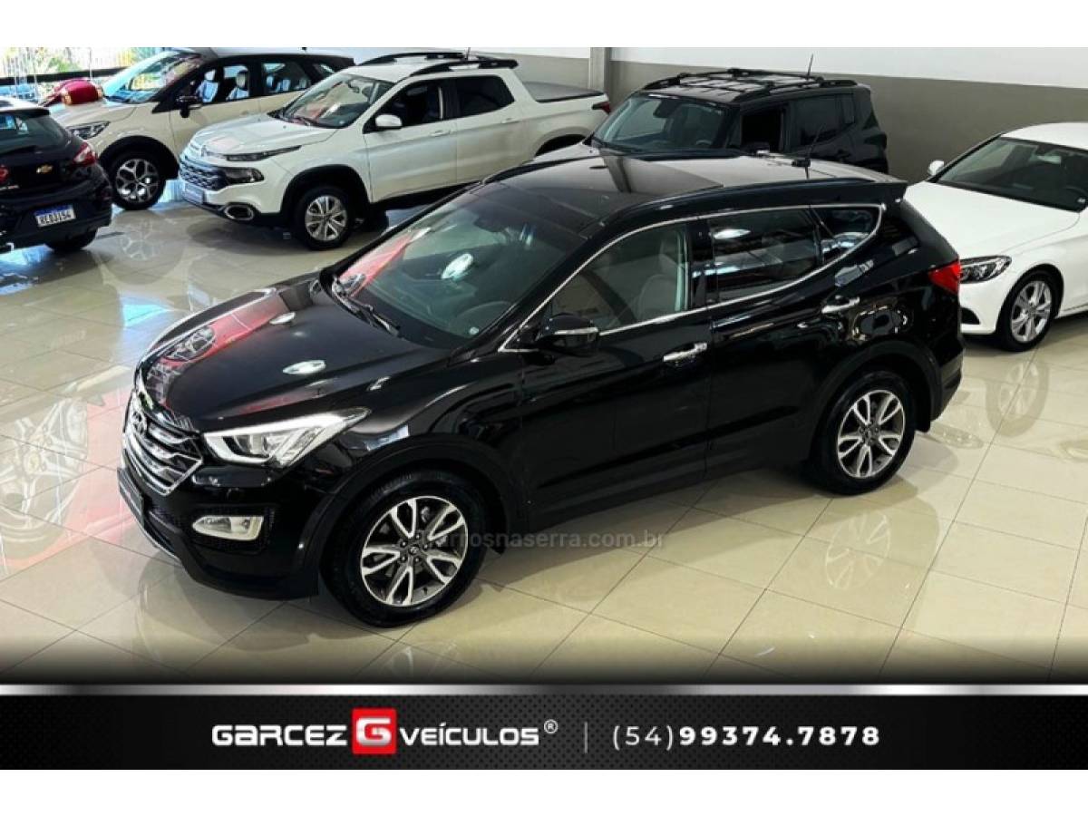 HYUNDAI - SANTA FÉ - 2013/2014 - Preta - R$ 93.000,00