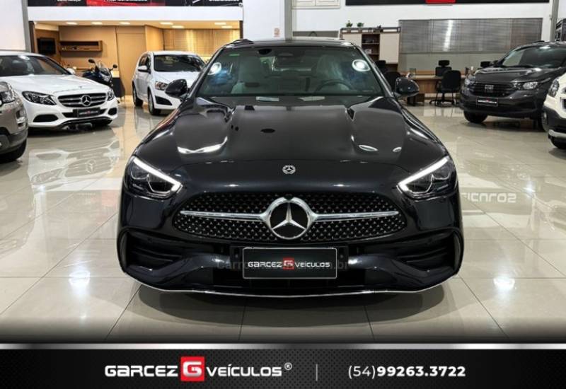 MERCEDES-BENZ - C 200 - 2022/2022 - Cinza - R$ 279.900,00