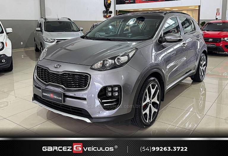 KIA MOTORS - SPORTAGE - 2017/2018 - Cinza - R$ 109.900,00
